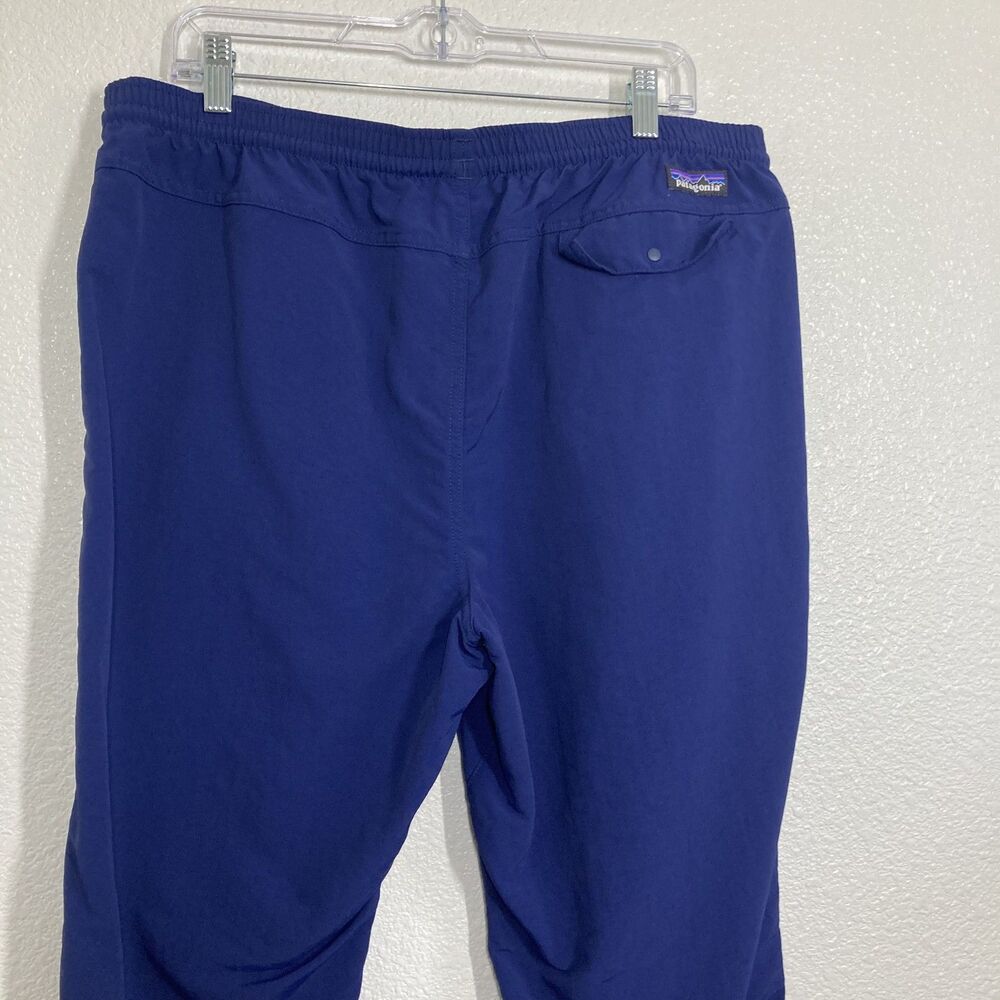 Patagonia Pants Mens Extra Large Blue Nylon Lined Elastic Cuff Drawstring 55211 - Picture 2 of 16